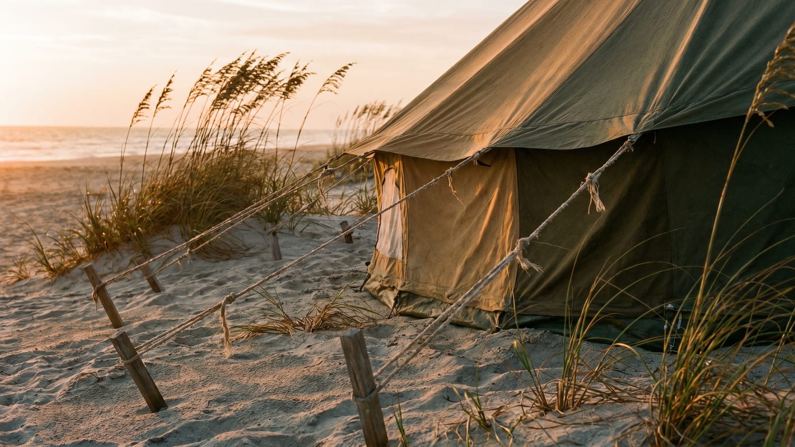 How to Set Up a Beach Tent in the Wind – Step-by-Step