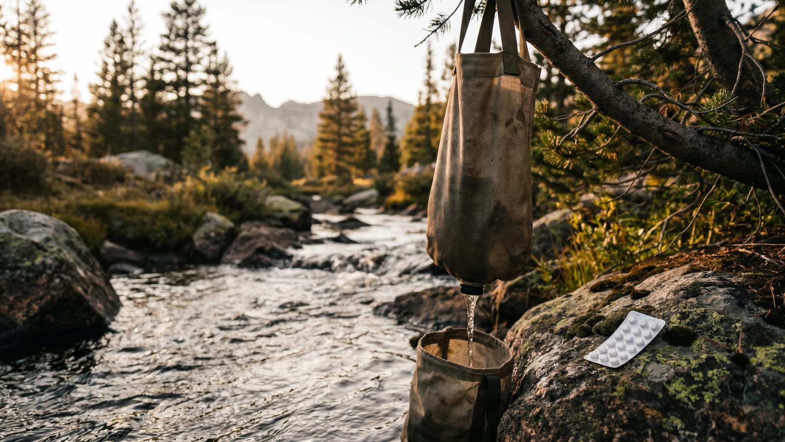 Water Purification Tablets vs Gravity Filters – Which Is Better for Backcountry Use